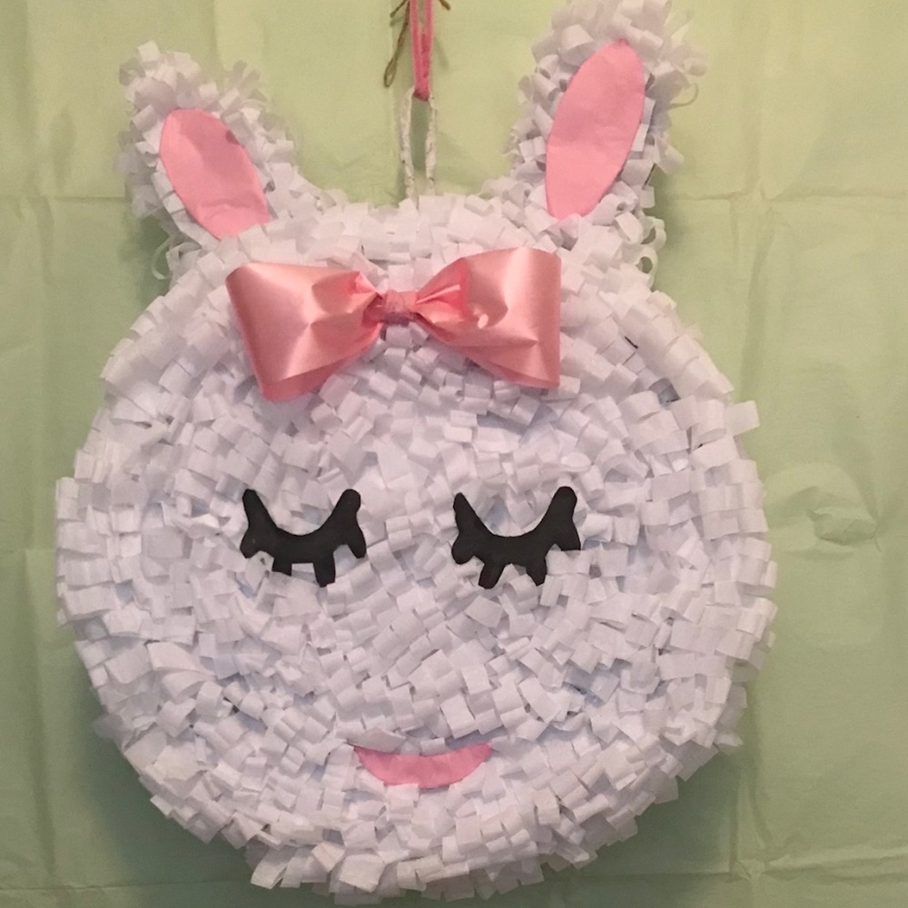 Pink Bow Unicorn Pinata